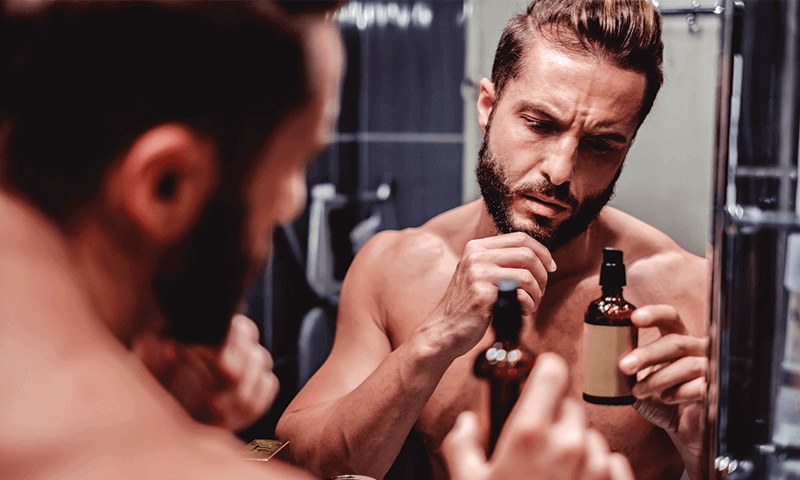 Stylish and Glossy Beard
